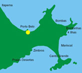 Mapa Porto Belo